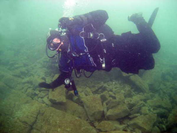 Gymnastik im Walchensee